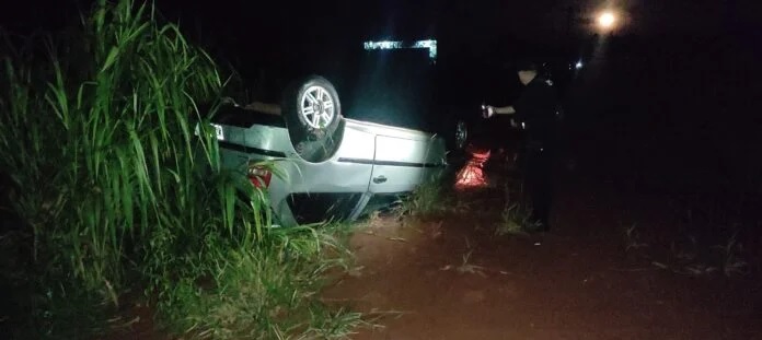 Siniestro fatal se cobró la vida de un hombre tras despistar y volcar sobre la ruta 13