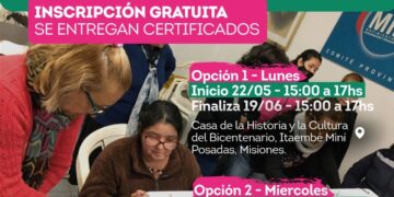 Abrieron las inscripciones para el curso de “Operador Junior en Manejo de Bordado Semi-Industrial”
