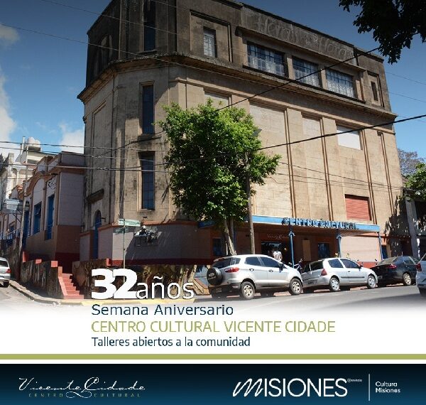 Talleres abiertos en la semana aniversario del CC Vicente Cidade