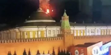 Rusia acusó a Ucrania de intentar asesinar a Putin con un ataque de drones sobre el Kremlin