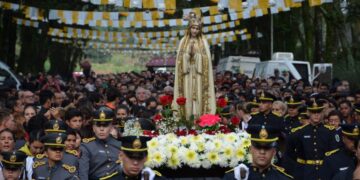 El domingo se realizará una nueva peregrinación a la Virgen de Fátima