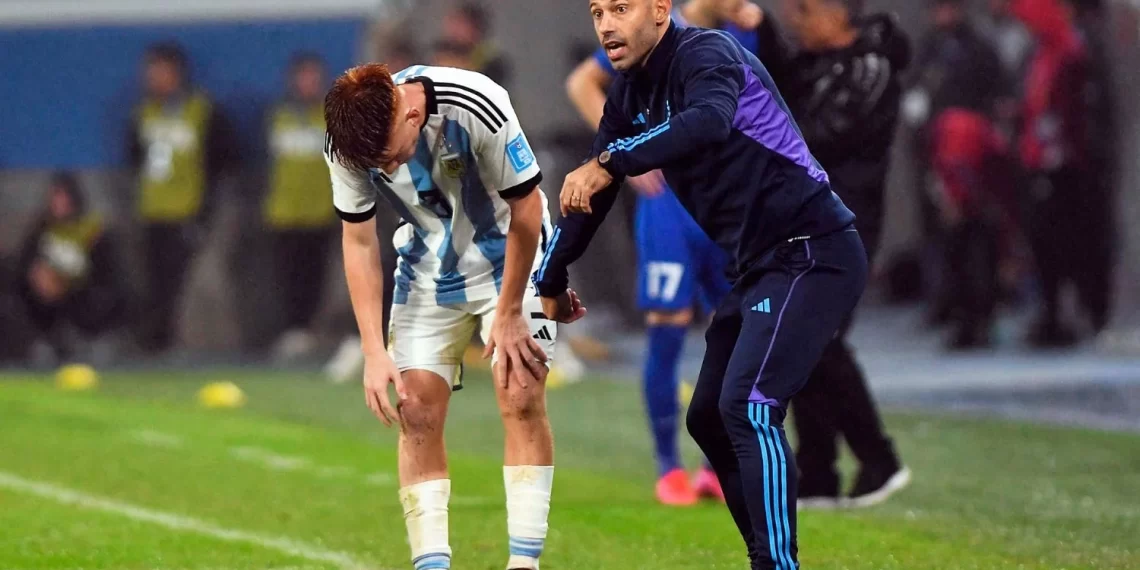 Mundial Sub20: el enojo de Javier Mascherano con Barco