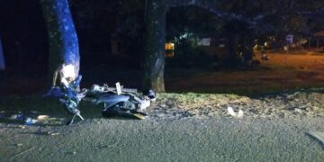 Falleció un motociclista tras despistar en Apóstoles