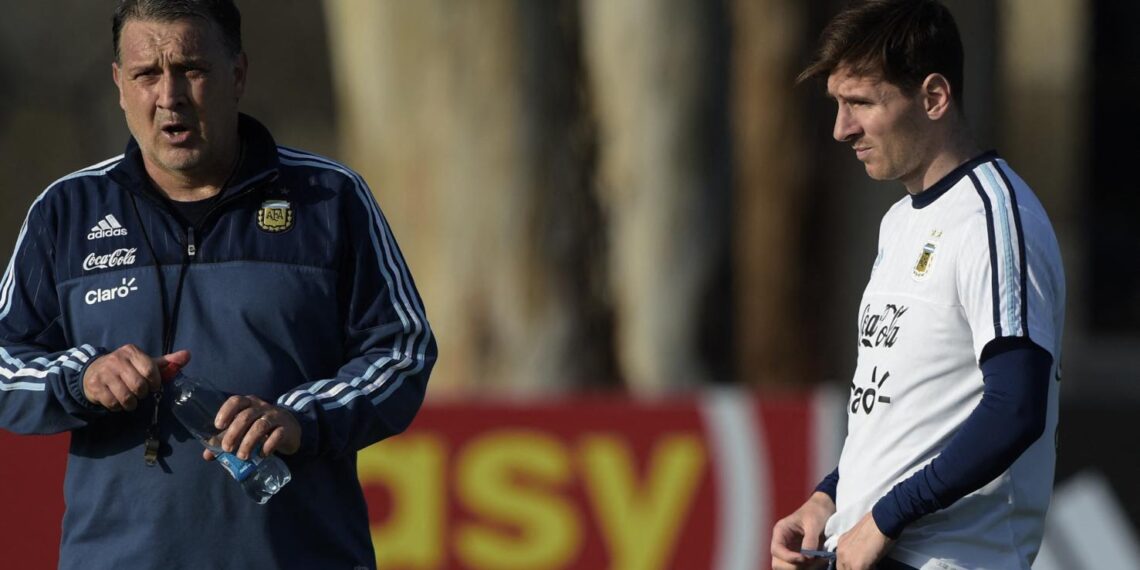 Confirman que el Tata Martino será el técnico de Messi en el Inter Miami