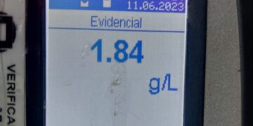 Conductor en estado de ebriedad fue detenido tras despistar en la ruta 14