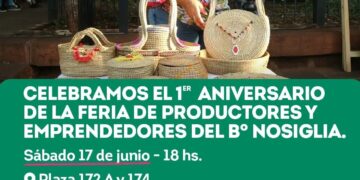La feria del B° Nosiglia festeja su primer aniversario