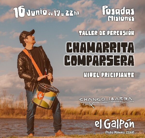 Llega a Posadas el Chango Ibarra y banda pueblo con “yo te he soñado, carnaval”