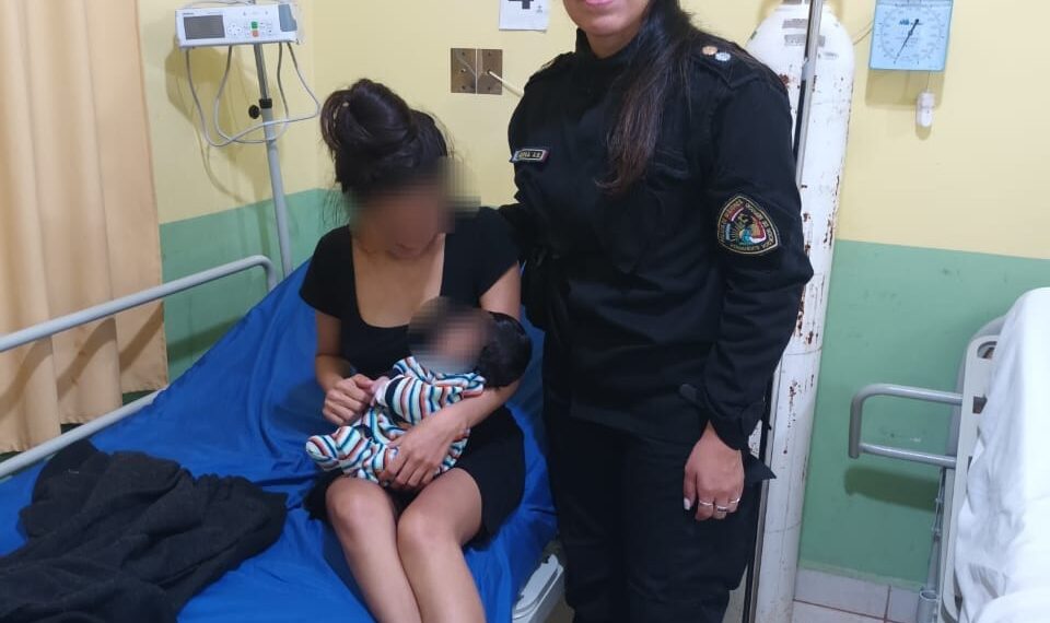 Policías salvaron la vida de un recién nacido en Apóstoles