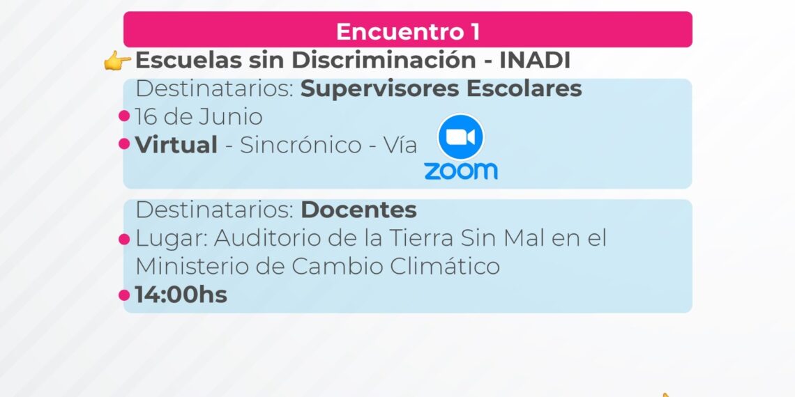 Docentes y supervisores de escuelas trabajan en acuerdos de convivencia ante situaciones de violencia