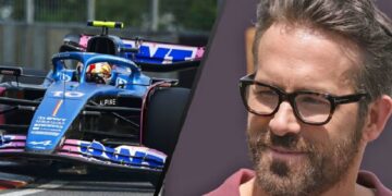 El actor Ryan Reynolds compró parte del equipo Alpine de Fórmula 1