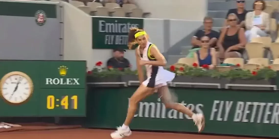 Gaby Sabatini se lució en dobles mixto en Roland Garros