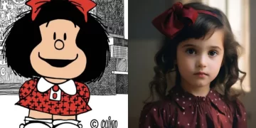 La inteligencia artificial imaginó a Mafalda, Hijitus y Anteojito como si fueran nenes reales