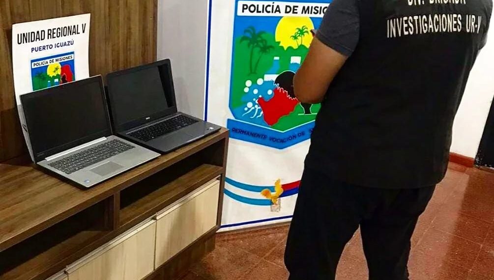 La Policía detuvo a un hombre involucrado en el robo a un estudio jurídico de Iguazú y recuperó los elementos robados