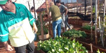Fortalecen las huertas en la ciudad con entrega de insumos y capacitaciones