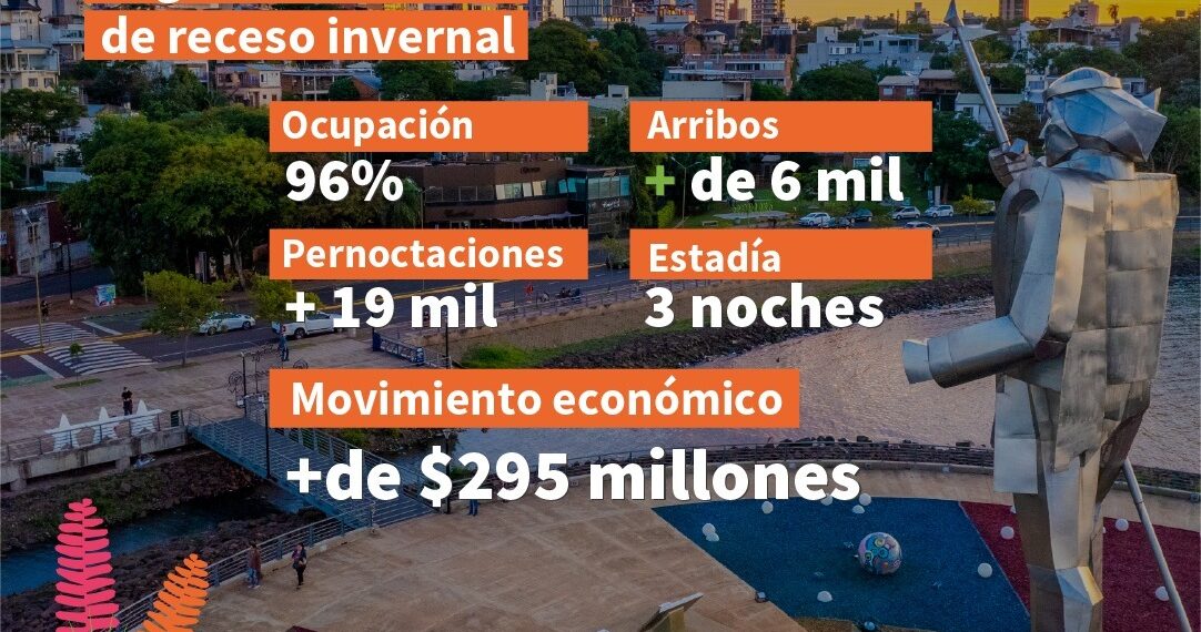Posadas una vez más se afianza como destino elegido por turistas