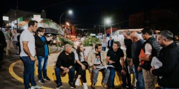 Herrera Ahuad inauguró las nuevas obras sobre la avenida Brasil en Puerto Iguazú
