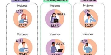Posadas: Más del 80% de la población utiliza internet y celulares
