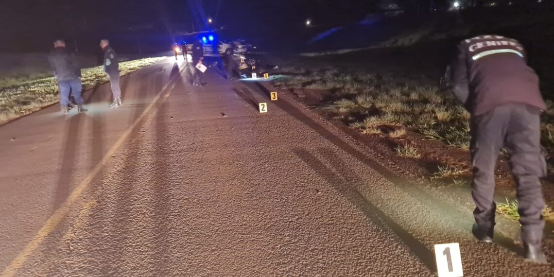Un siniestro vial entre dos motos produjo la muerte de un hombre en San Carlos