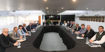 Herrera participó de reunión de gobernadores con Massa para diagramar la estrategia electoral
