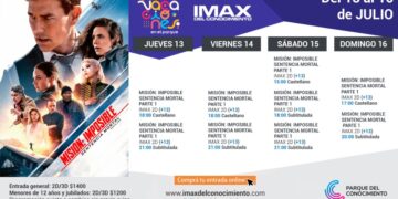 Misión Imposible, sentencia mortal llega al IMAX del Conocimiento 