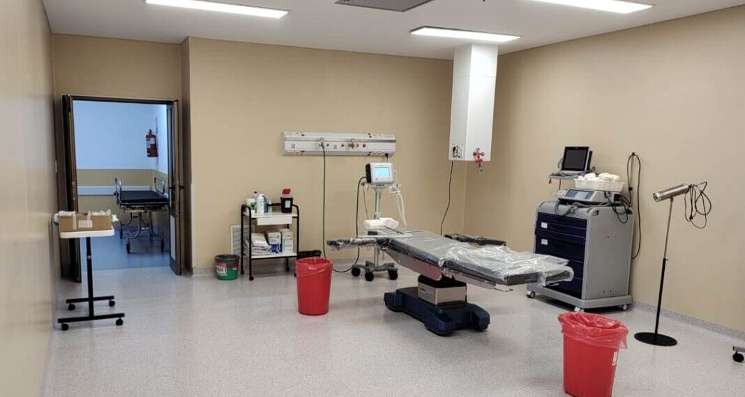 Pusieron en funcionamiento la Sala de Procedimientos Quirúrgicos del Hospital Favaloro