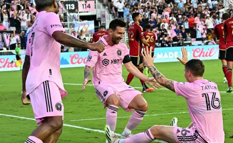 Con dos goles de Messi, Inter Miami venció a Atlanta United por la Leagues Cup 2023