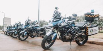 La Policía de Misiones incorpora motocicletas para reforzar la seguridad vial en la Provincia