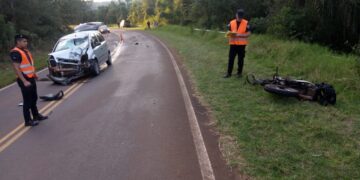 Un motociclista falleció tras protagonizar un accidente vial