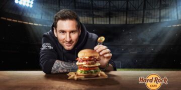 Hard Rock Café lanza su nueva hamburguesa inspirada por Lionel Messi