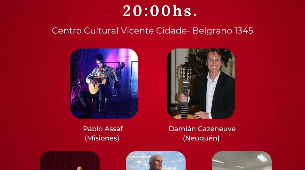 Guitarra clásica y Peña Surera este viernes en el Cidade