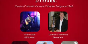 Guitarra clásica y Peña Surera este viernes en el Cidade