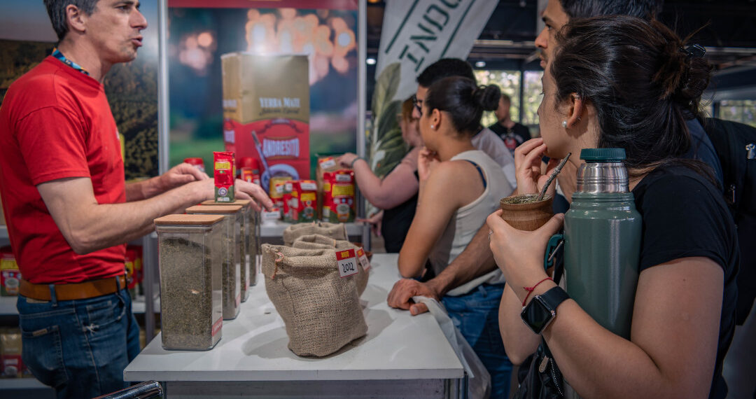 Yerba mate argentina en Caminos y Sabores 2023