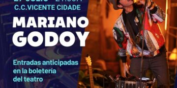 Mariano Godoy este jueves en el CC Vicente Cidade