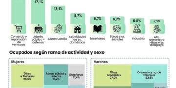 Dinámicas de ocupación: la tasa de empleo en el primer trimestre del año fue de 46%