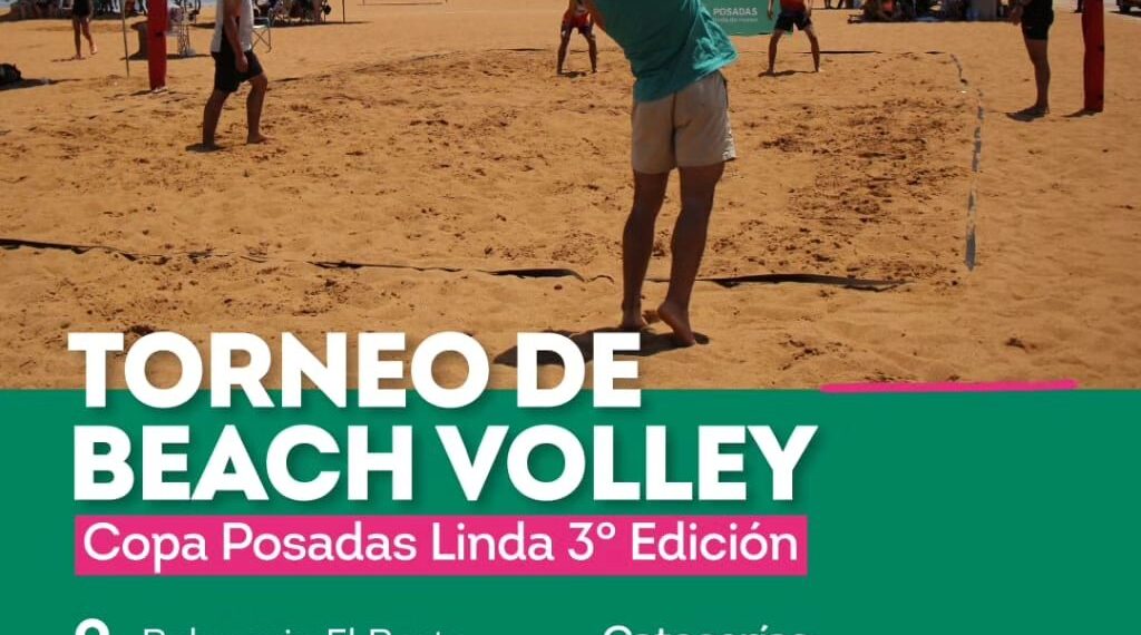 Llega la Tercera Edición del Torneo de Beach Volley en la Playa El Brete