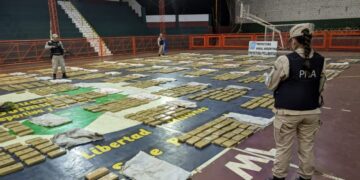 Incautaron droga valuada en más de $800 millones en Libertad