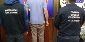 Arrestaron a un hombre acusado de incitar a realizar saqueos en San Vicente