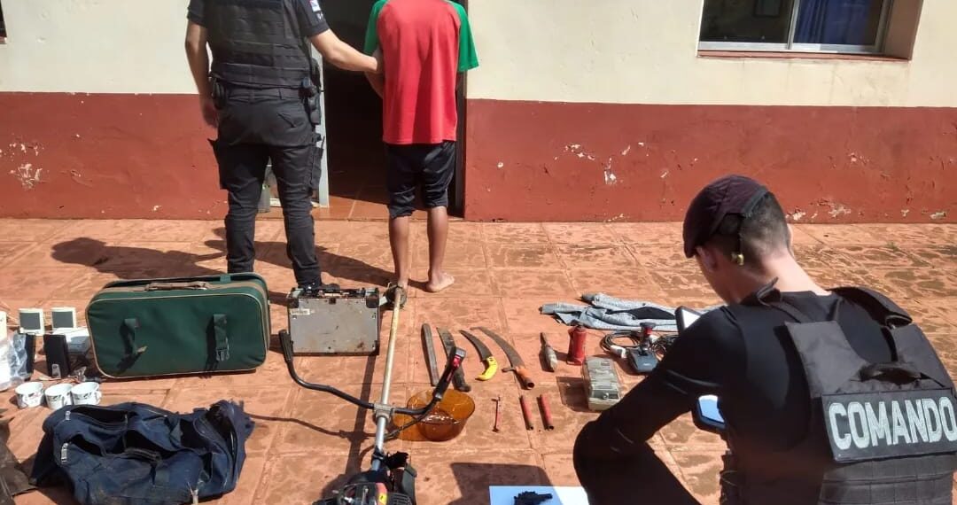 Trabajos de inteligencia: desmantelaron un aguantadero y arrestaron a cuatro delincuentes