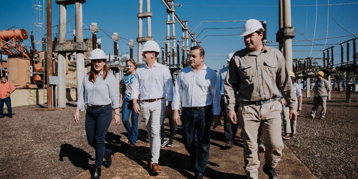 Herrera Ahuad supervisó la puesta en marcha del nuevo transformador de alta tensión en Wanda