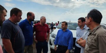 Herrera Ahuad supervisó obras en el autódromo de Eldorado junto a autoridades de la CDA