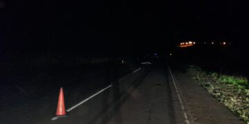 Un peatón falleció en un siniestro vial ocurrido en San Vicente