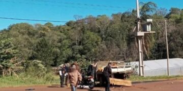 Oberá: Motociclista murió en un choque con una camioneta