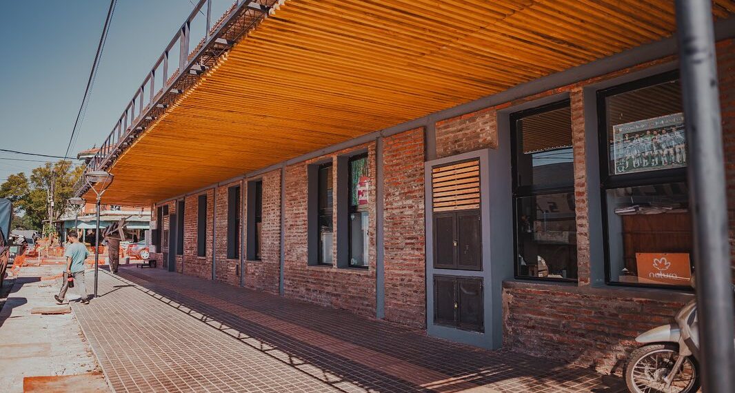 Avanza la obra del Paseo Peatonal en El Mercado Villa Urquiza