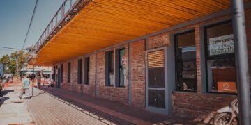 Avanza la obra del Paseo Peatonal en El Mercado Villa Urquiza