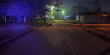 Falleció un peatón tras ser embestido por un motociclista