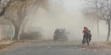Chubut: alerta por vientos huracanados