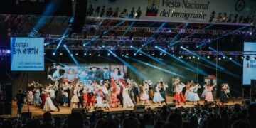 Emoción y tradición en la apertura de la nueva edición de la Fiesta Nacional del Inmigrante