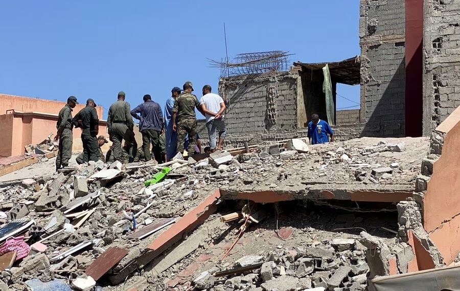 Un fuerte sismo en Marruecos dejó más de 800 muertos y miles de heridos