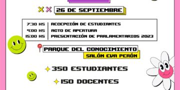 350 estudiantes se preparan para la instancia provincial del Parlamento Juvenil del Mercosur
