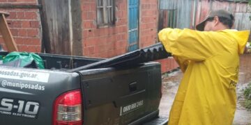 El Municipio acompaña a las familias afectadas por la lluvia